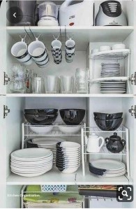 kitchen cabinet organizing supplies